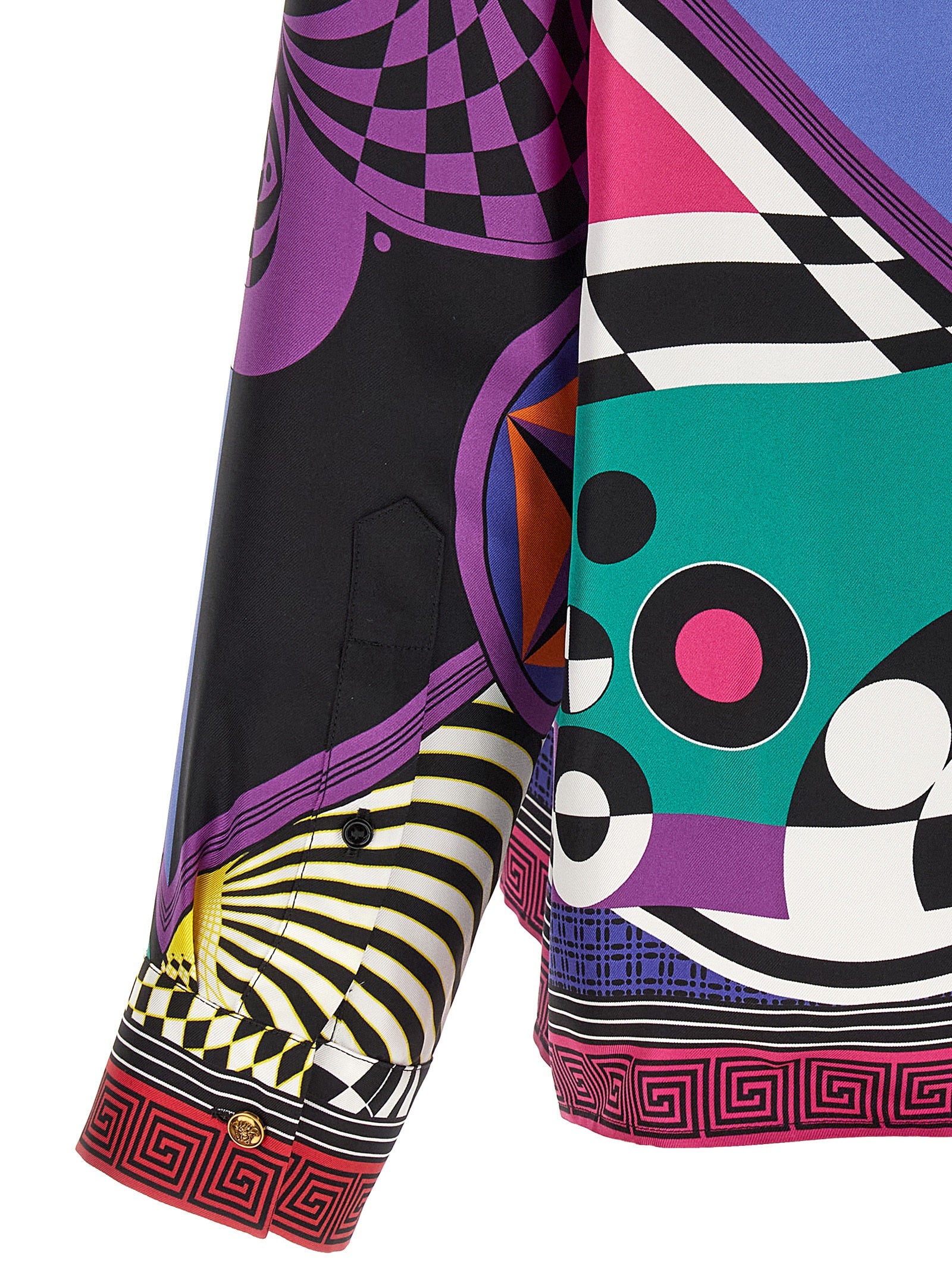 Versace Multicolor Silk Women's Blouse