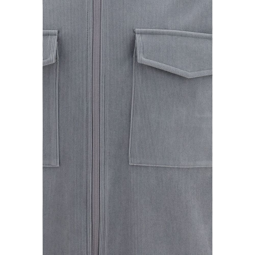 LAMINAR Gray Polyester Men's Jacket