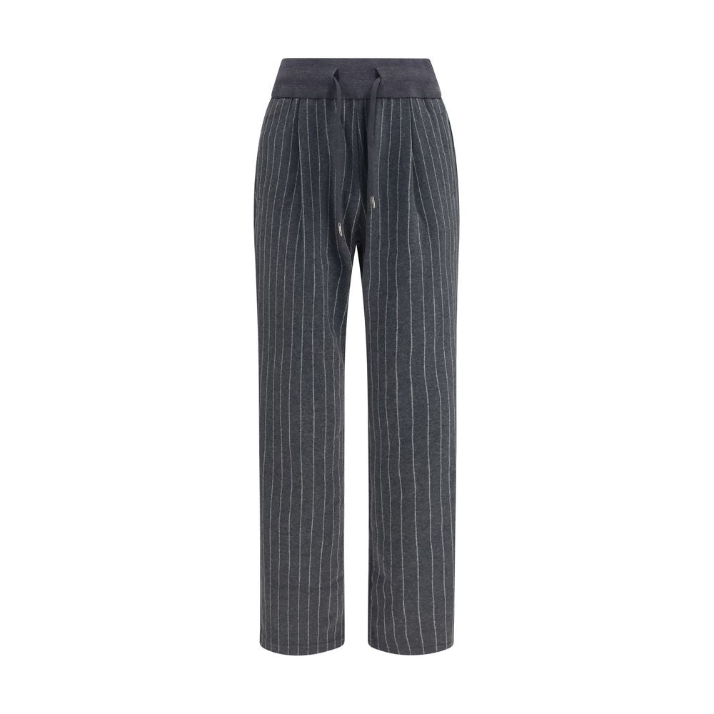 Herno Gray Cotton Casual Men's Pants