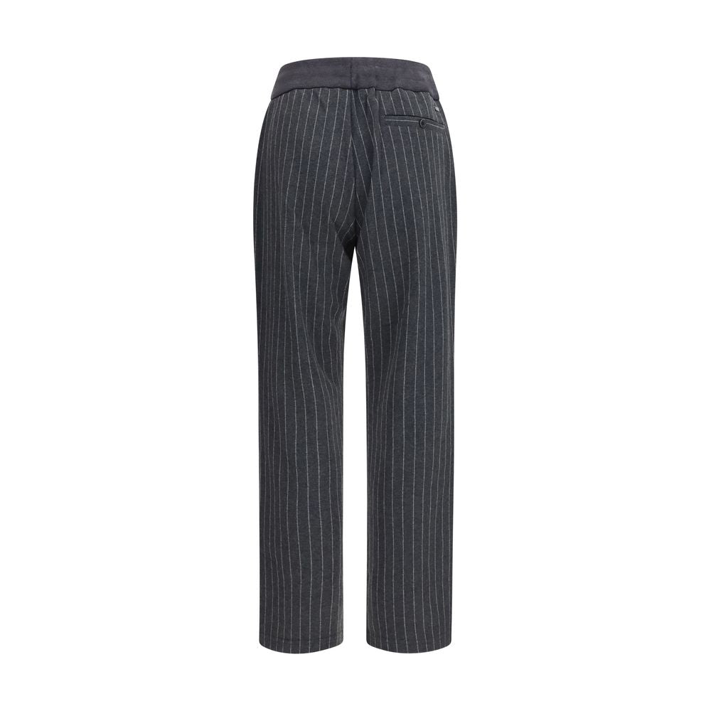 Herno Gray Cotton Casual Men's Pants