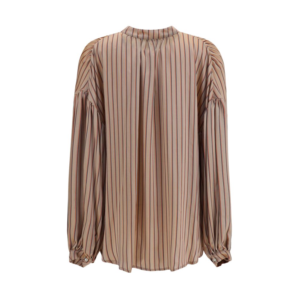 Kristina Ti Multicolor Viscose Pattern Women's Shirt
