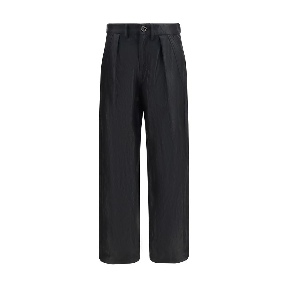 Kristina Ti Black Polyester Casual Women's Pants