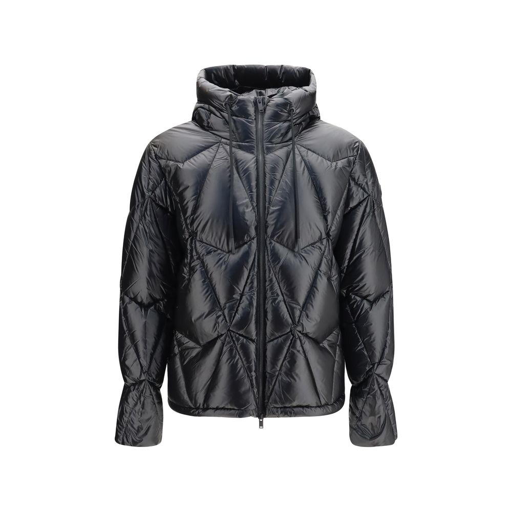 Moose Knuckles Black Nylon Shell Men's Jacket
