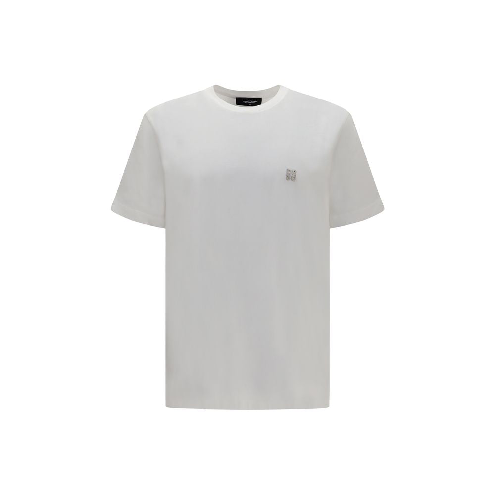Dsquared² White Cotton Men's T-Shirt