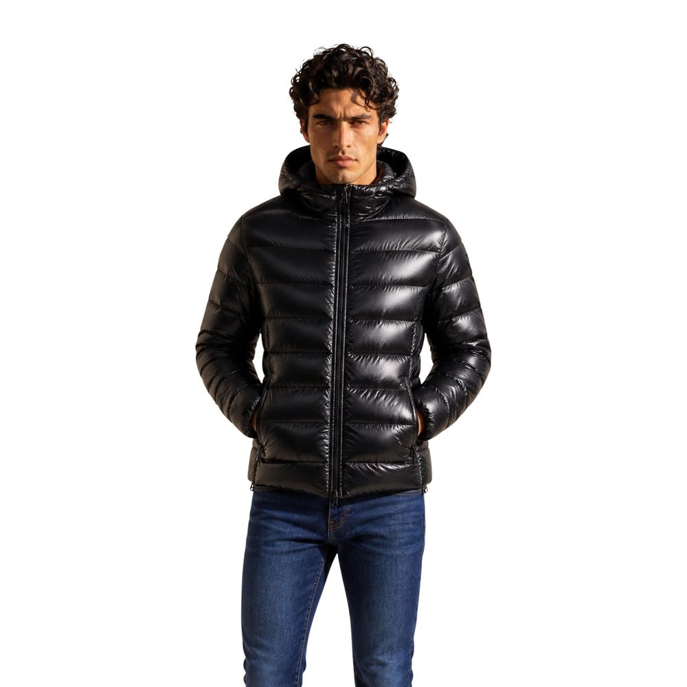 Colmar Originals Black Polyamide Full-Length Men's Jacket
