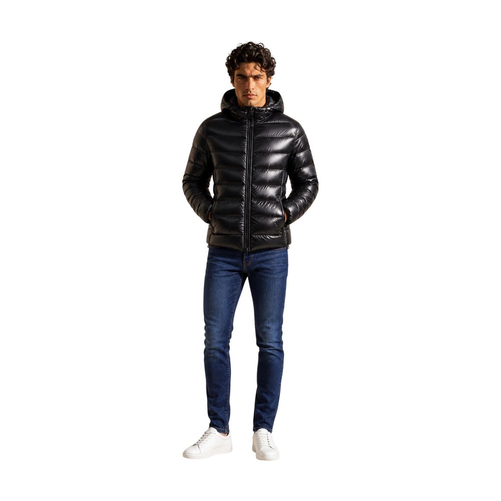 Colmar Originals Black Polyamide Full-Length Men's Jacket