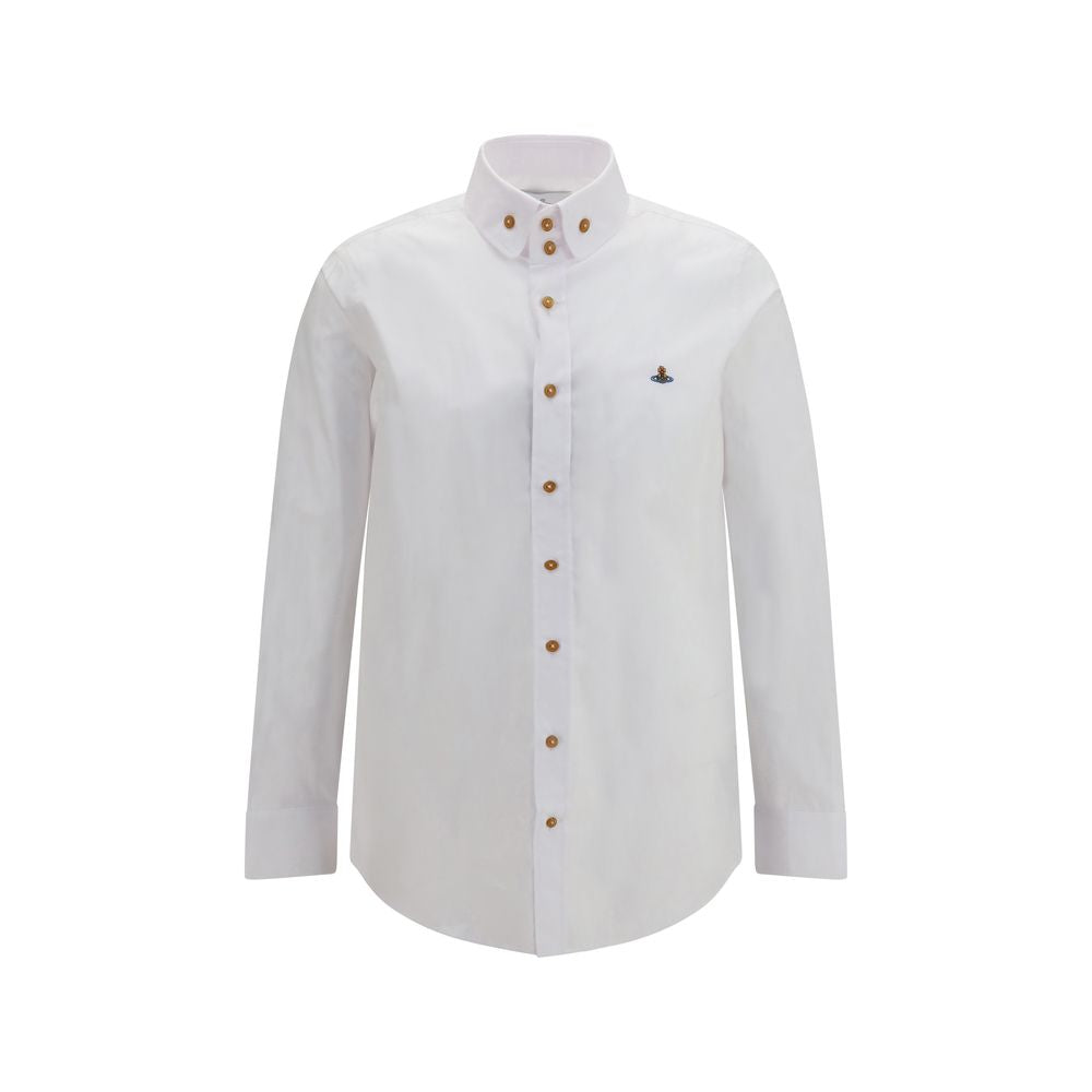 Vivienne Westwood White Cotton Dress Men's Shirt