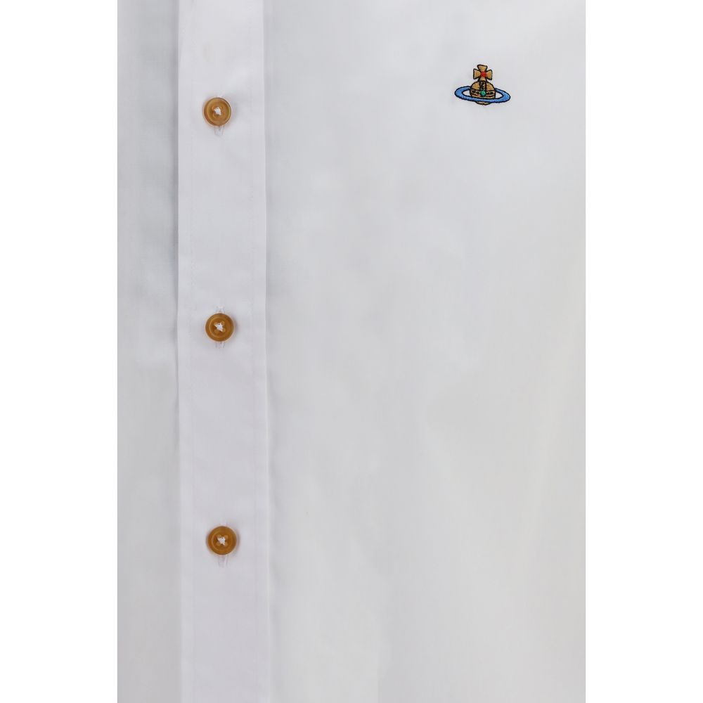 Vivienne Westwood White Cotton Dress Men's Shirt