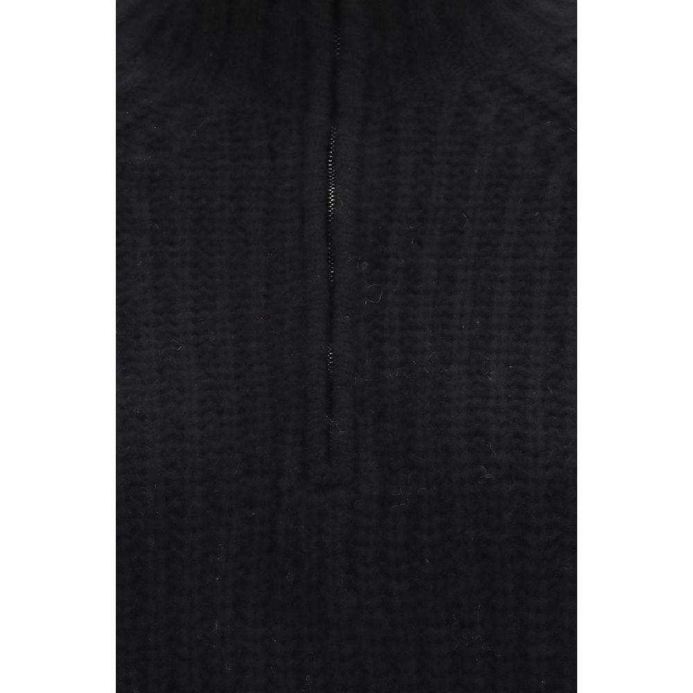 Allude Black Cashmere Women's Sweater