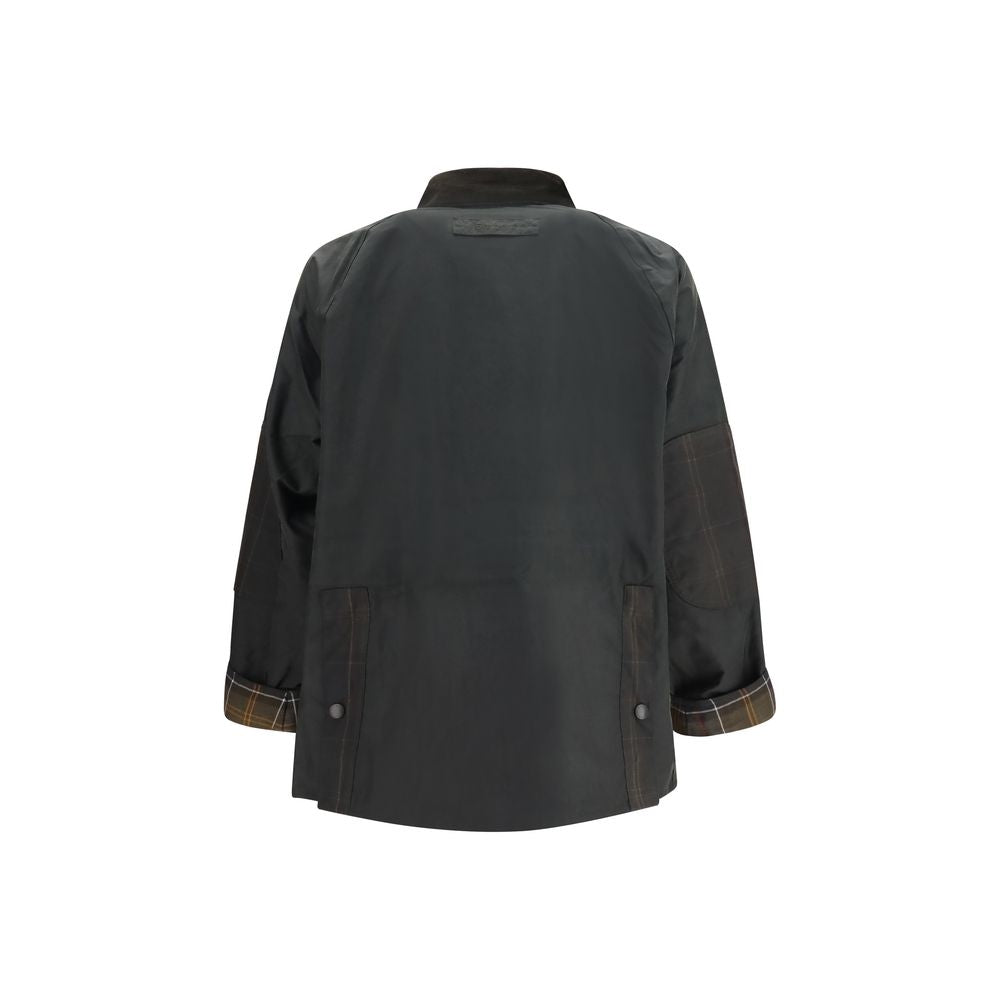 Barbour Bicolor Cotton Full-Length Men's Jacket