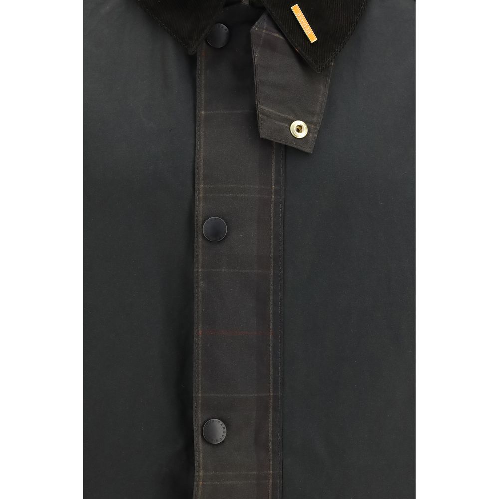 Barbour Bicolor Cotton Full-Length Men's Jacket