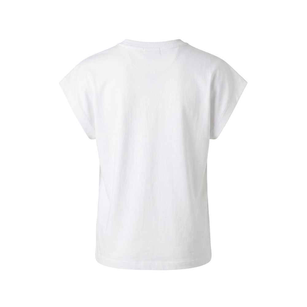 Trussardi White Cotton Women Women's T-Shirt