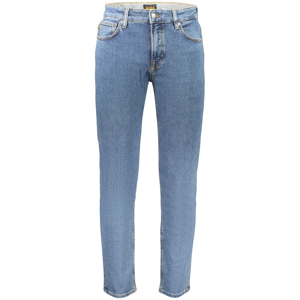 Hugo Boss Blue Cotton Men's Men's Jean