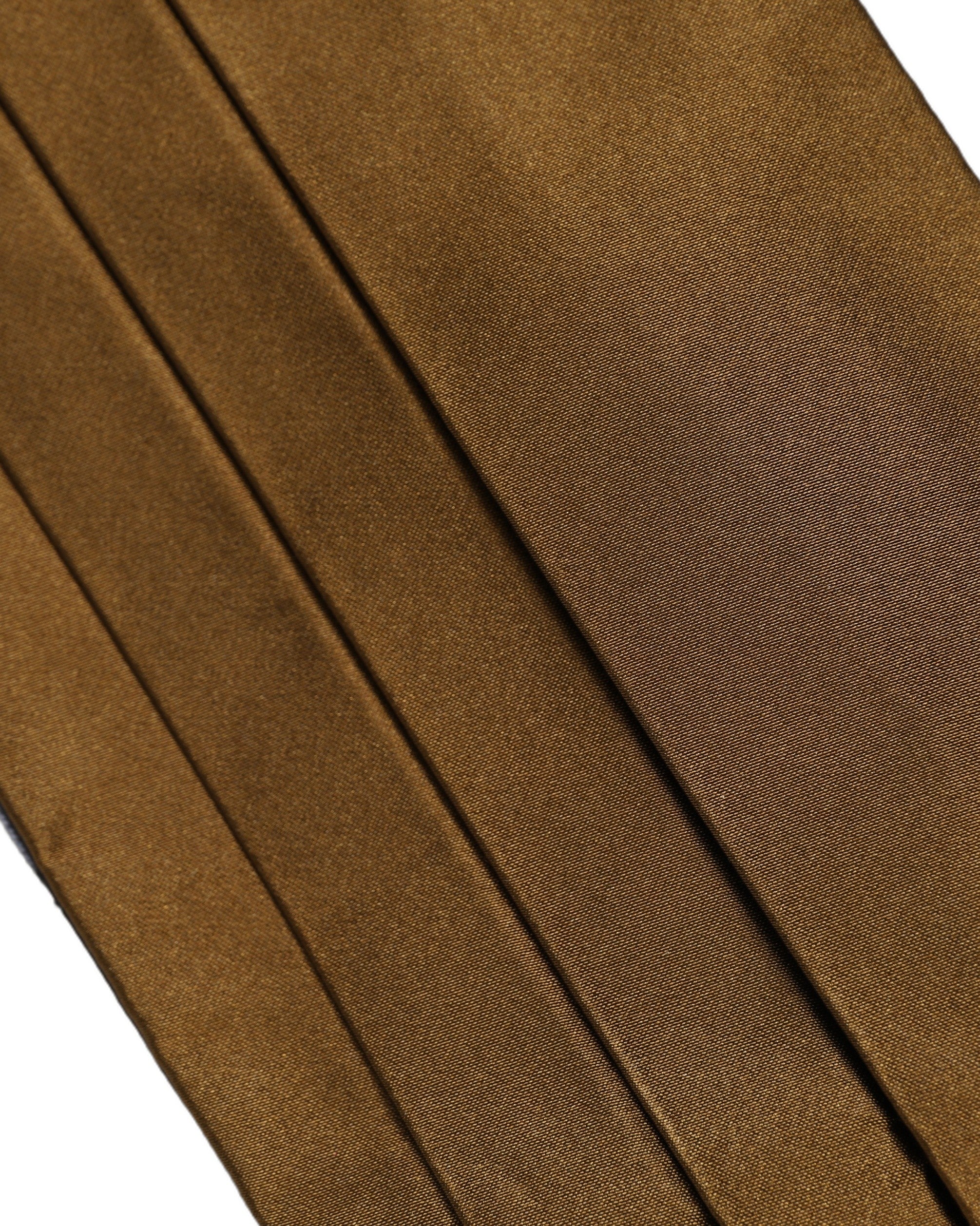 Dolce & Gabbana Brown Men 100% Silk Belt Waist Men's Cummerbund