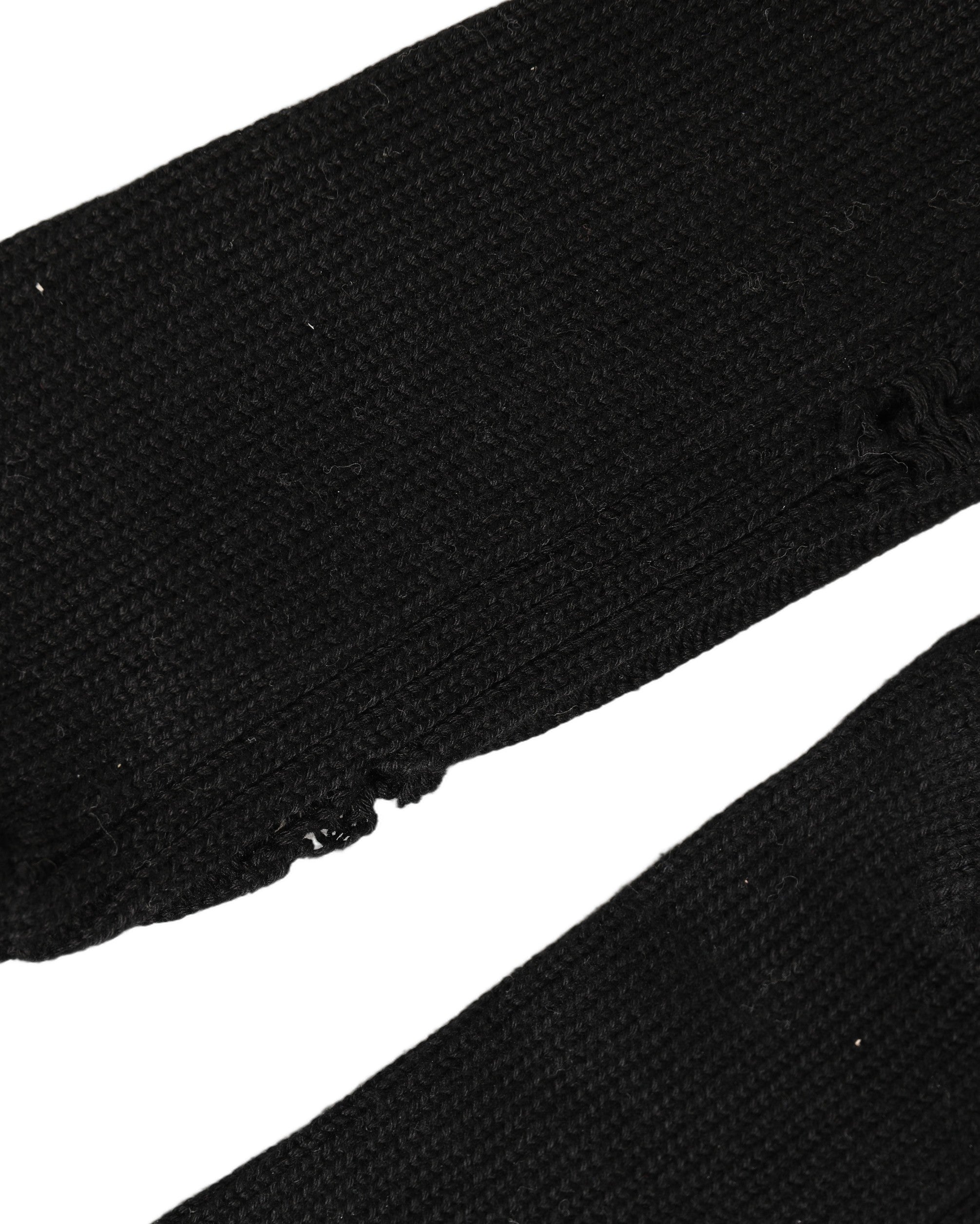 Dolce & Gabbana Black Cotton Distressed Mid Calf Accessory Men's Socks