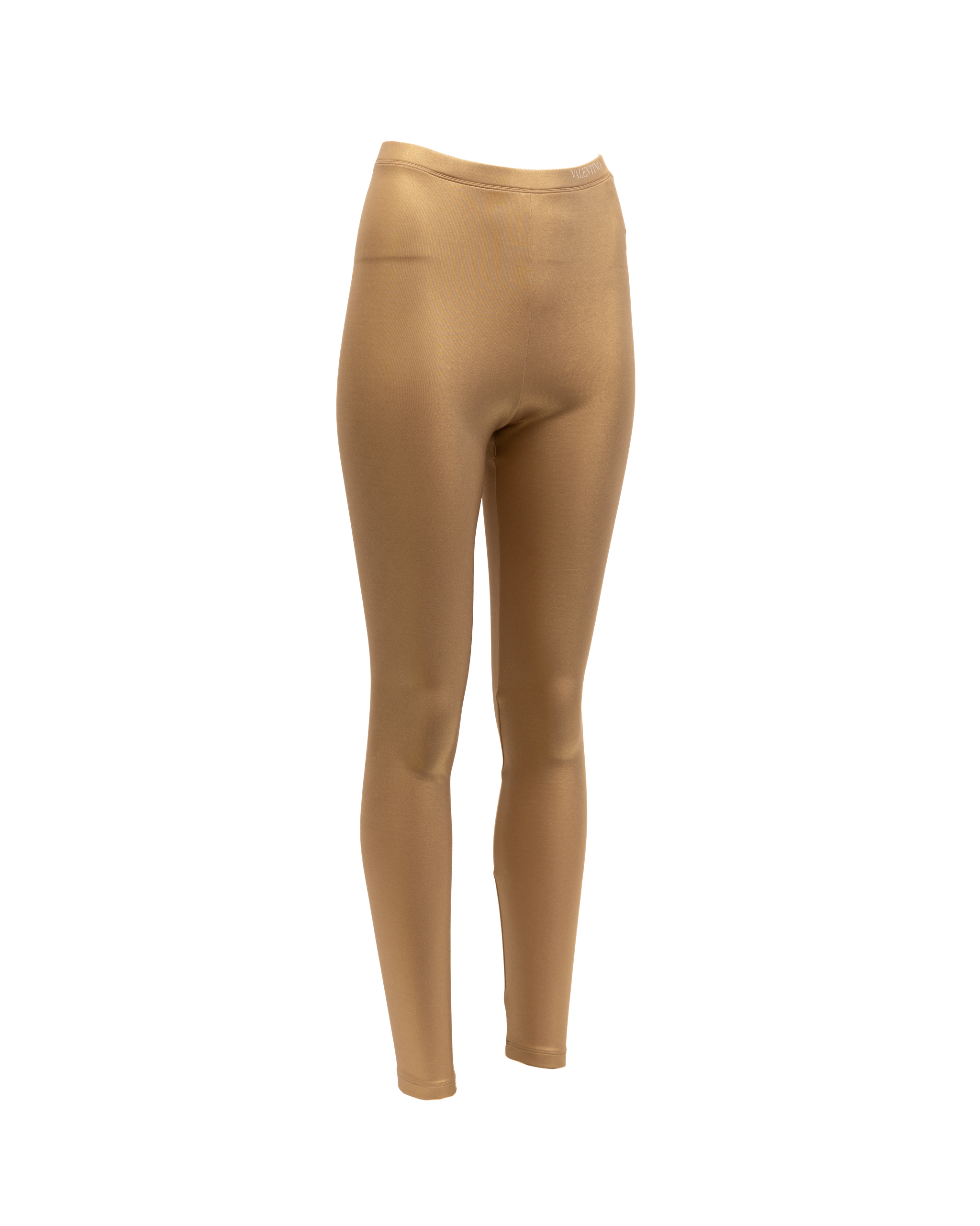 Valentino Garavani Women Leggings in Women's Gold