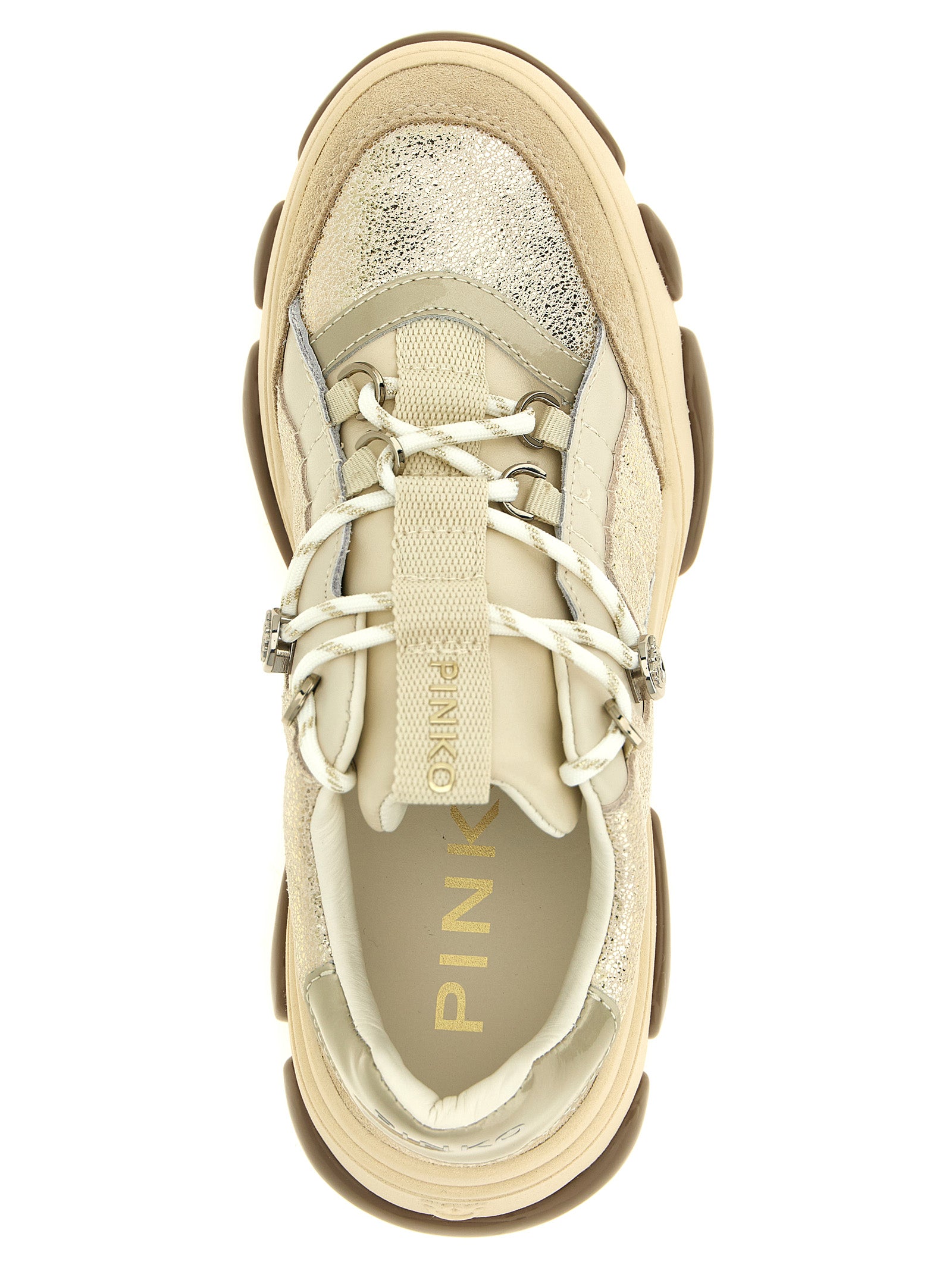 PINKO Multicolor Cowhide Chunky Women's Sneakers