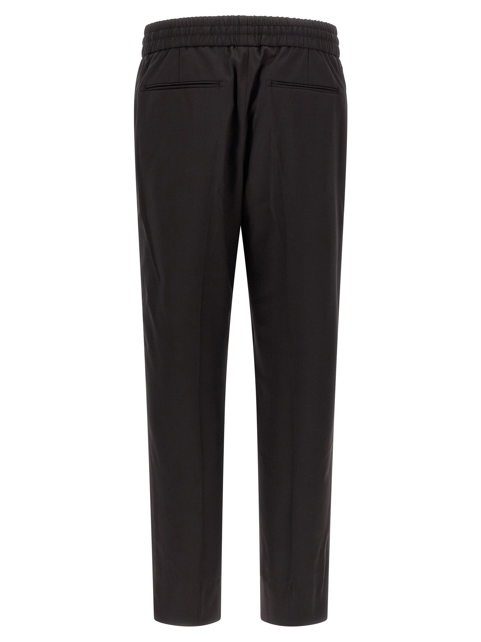 Brioni Brown Wool Casual Men's Pants