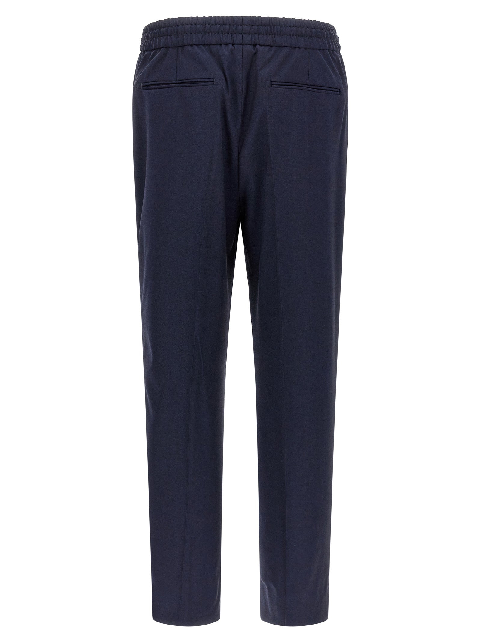 Brioni Blue Wool Casual Men's Pants
