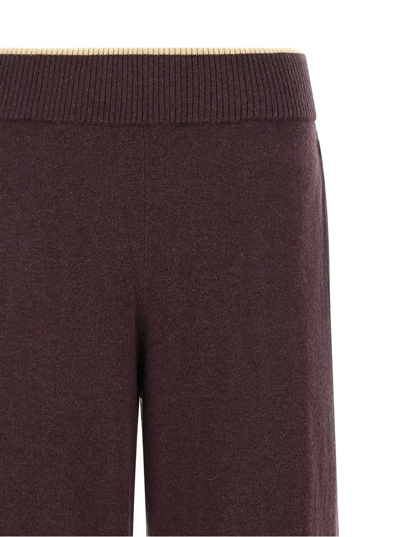 PINKO Purple Wool Casual Women's Pants