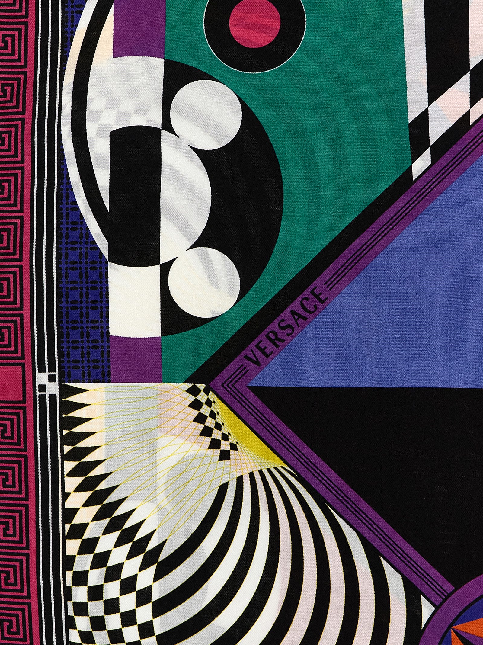 Versace Multicolor Silk Women's Foulard