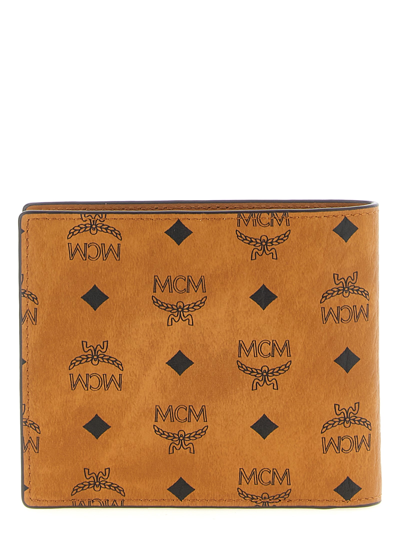 MCM Brown Polyethylene Men's Wallet