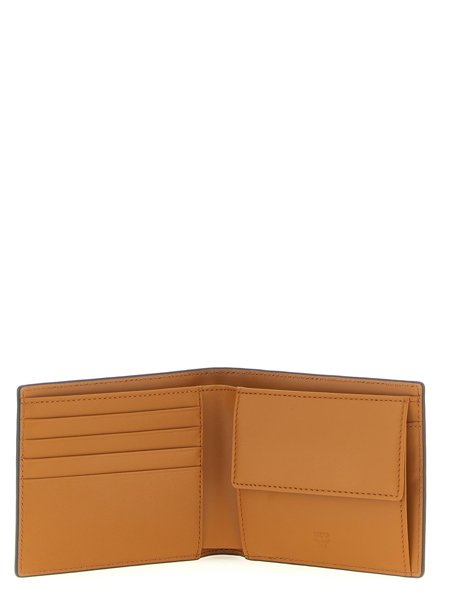 MCM Brown Polyethylene Men's Wallet