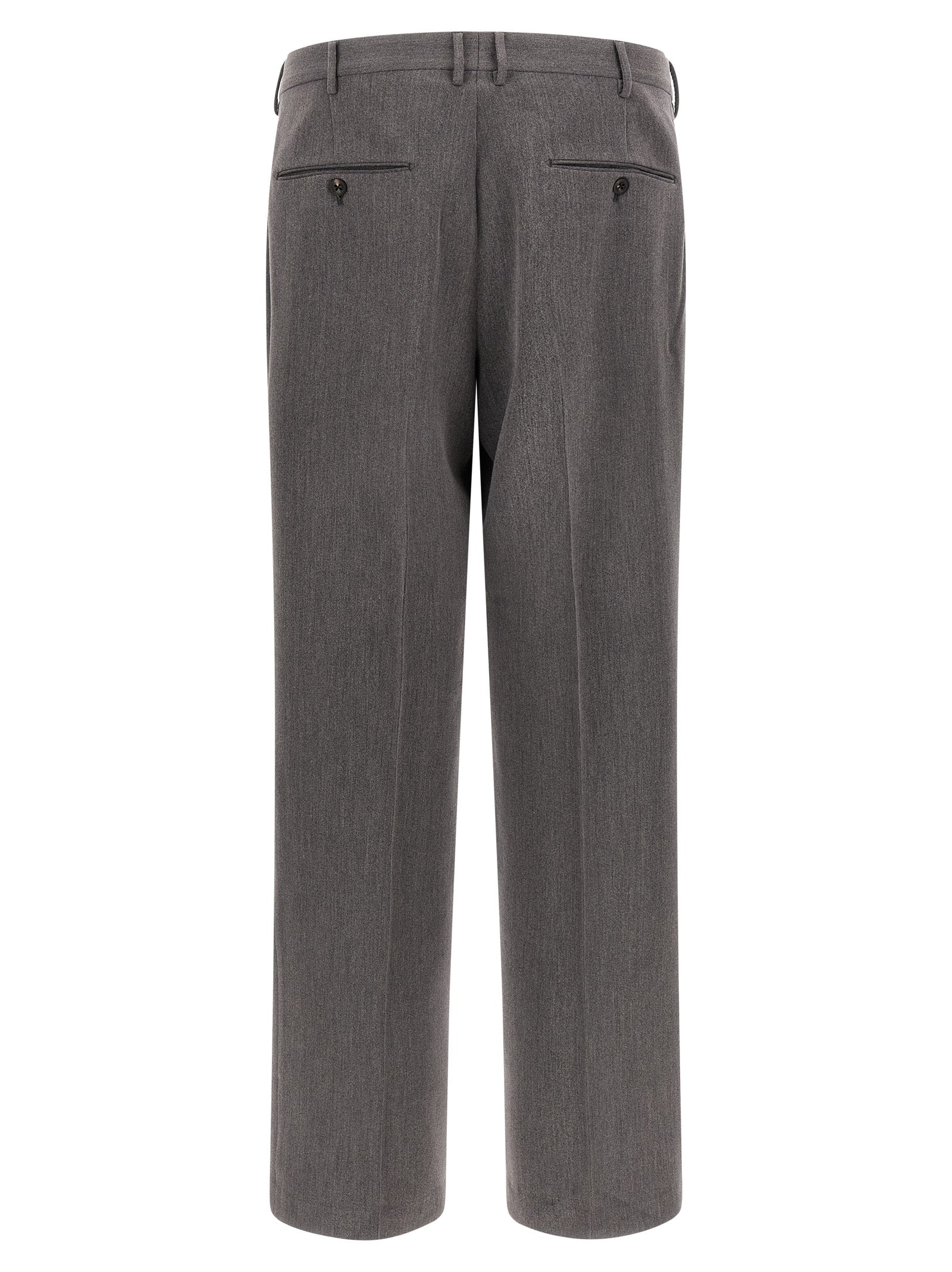CELLAR DOOR Brown Polyester Casual Men's Pants