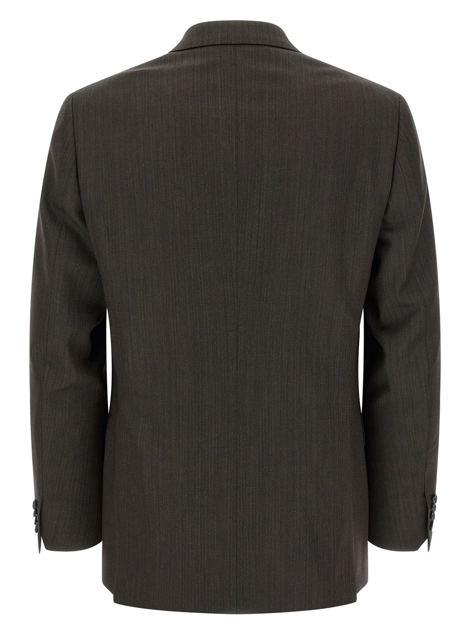 Brioni Brown Wool Two-Piece Men's Suit