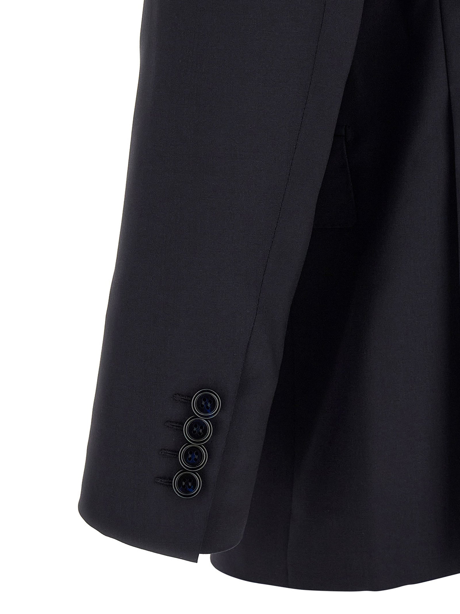 Brioni Blue Wool Two-Piece Men's Suit
