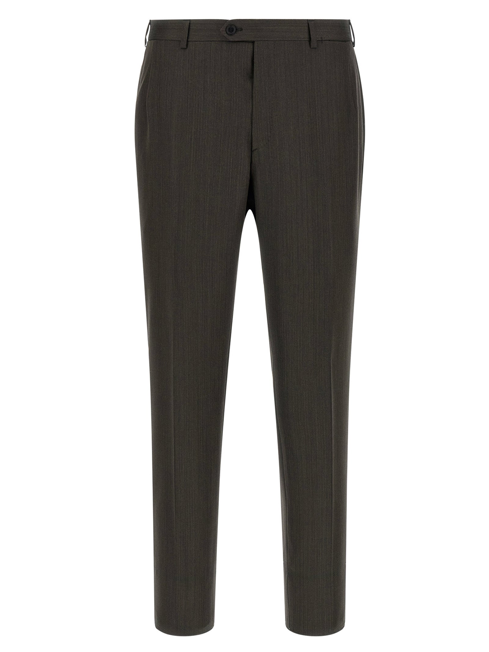 Brioni Brown Wool Two-Piece Men's Suit