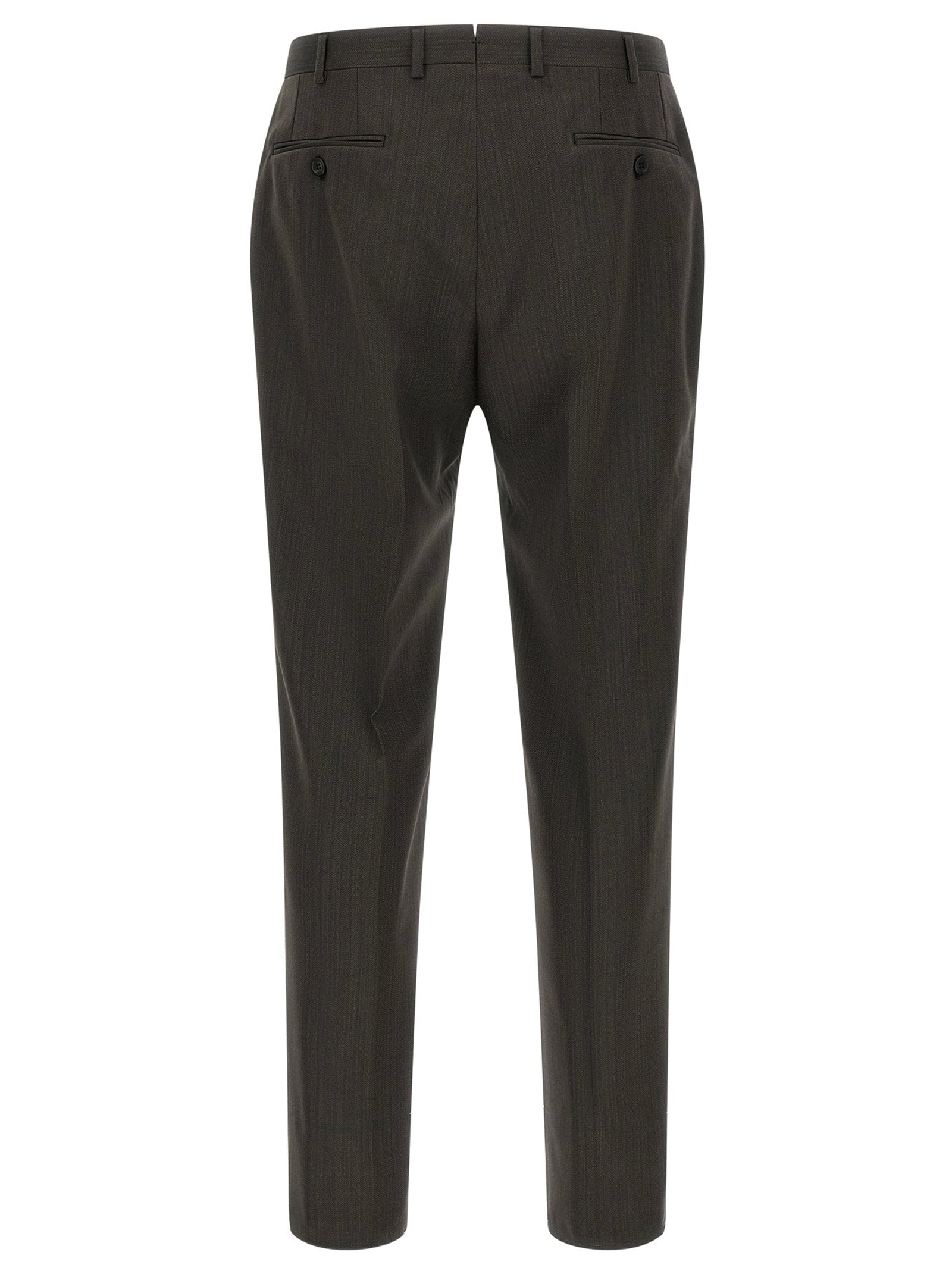 Brioni Brown Wool Two-Piece Men's Suit