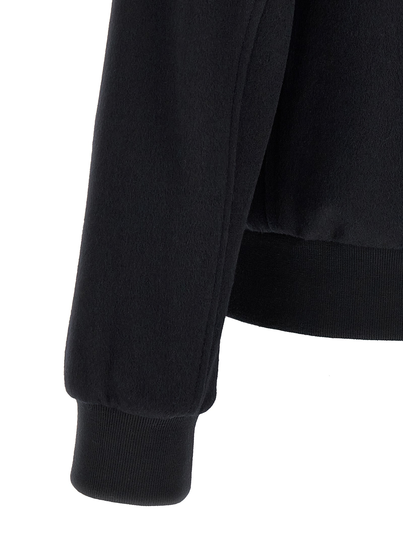 Pal Zileri Black Wool Men's Bomber