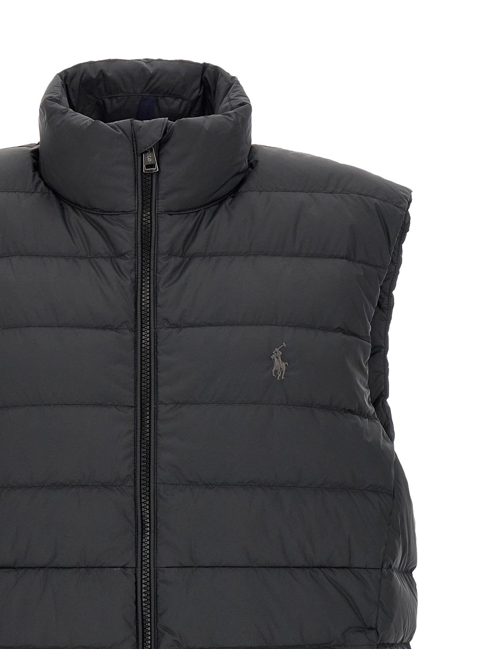 Polo Ralph Lauren Black Polyester Sleeveless Men's Jacket