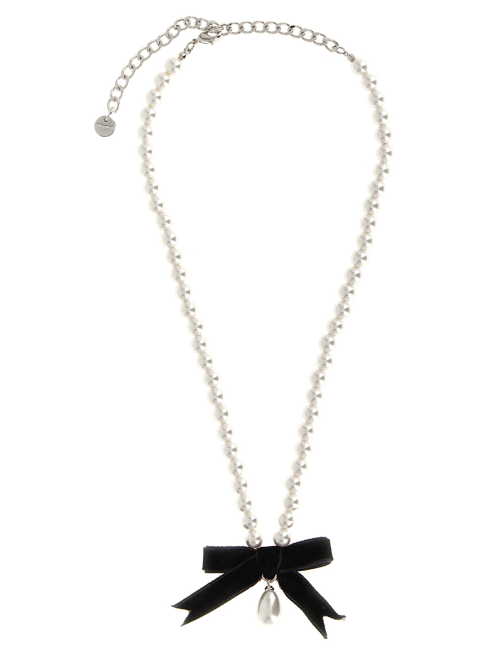 Self-Portrait Bicolor Brass Women's Necklace