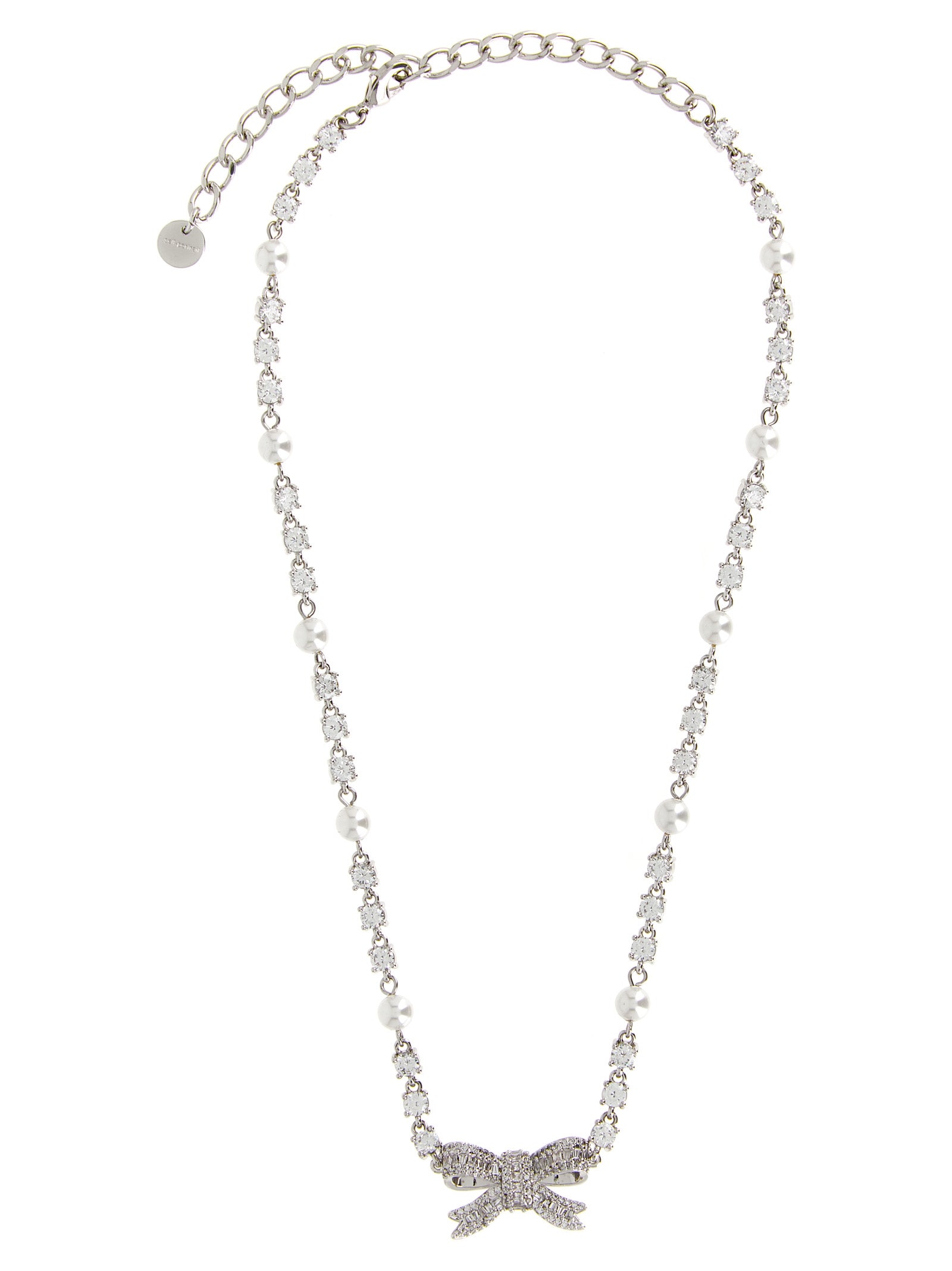 Self-Portrait Silver Brass Women's Necklace