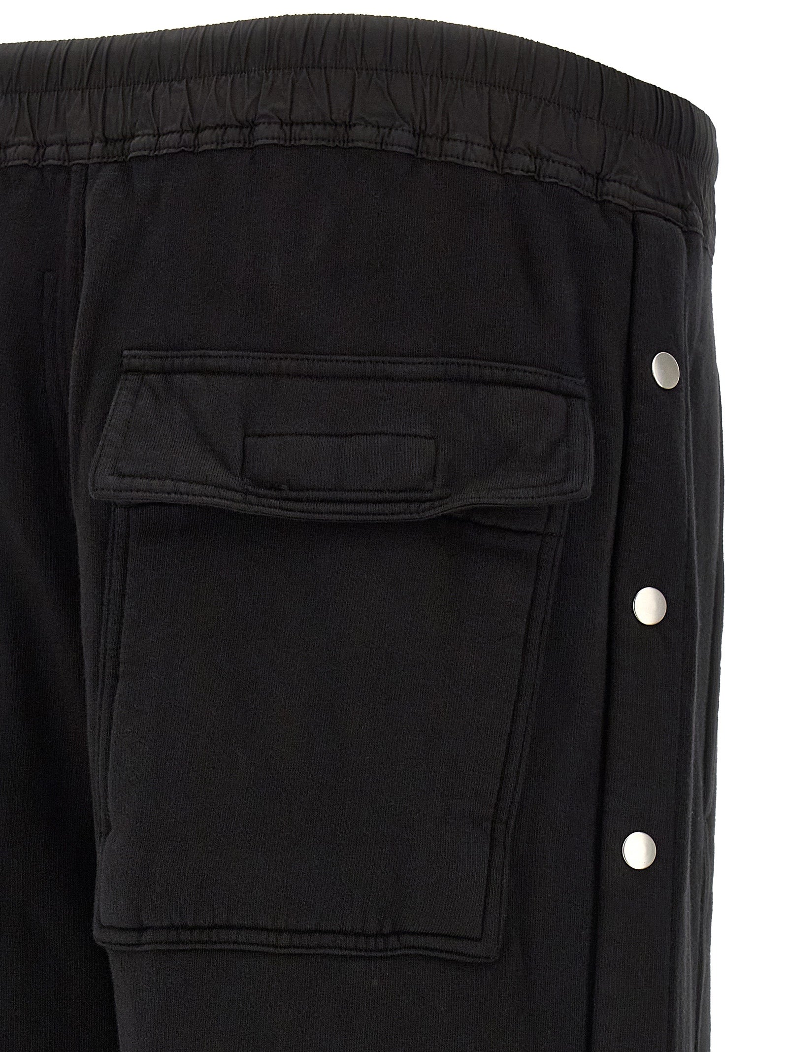 DRKSHDW Black Cotton Flared Men's Pants