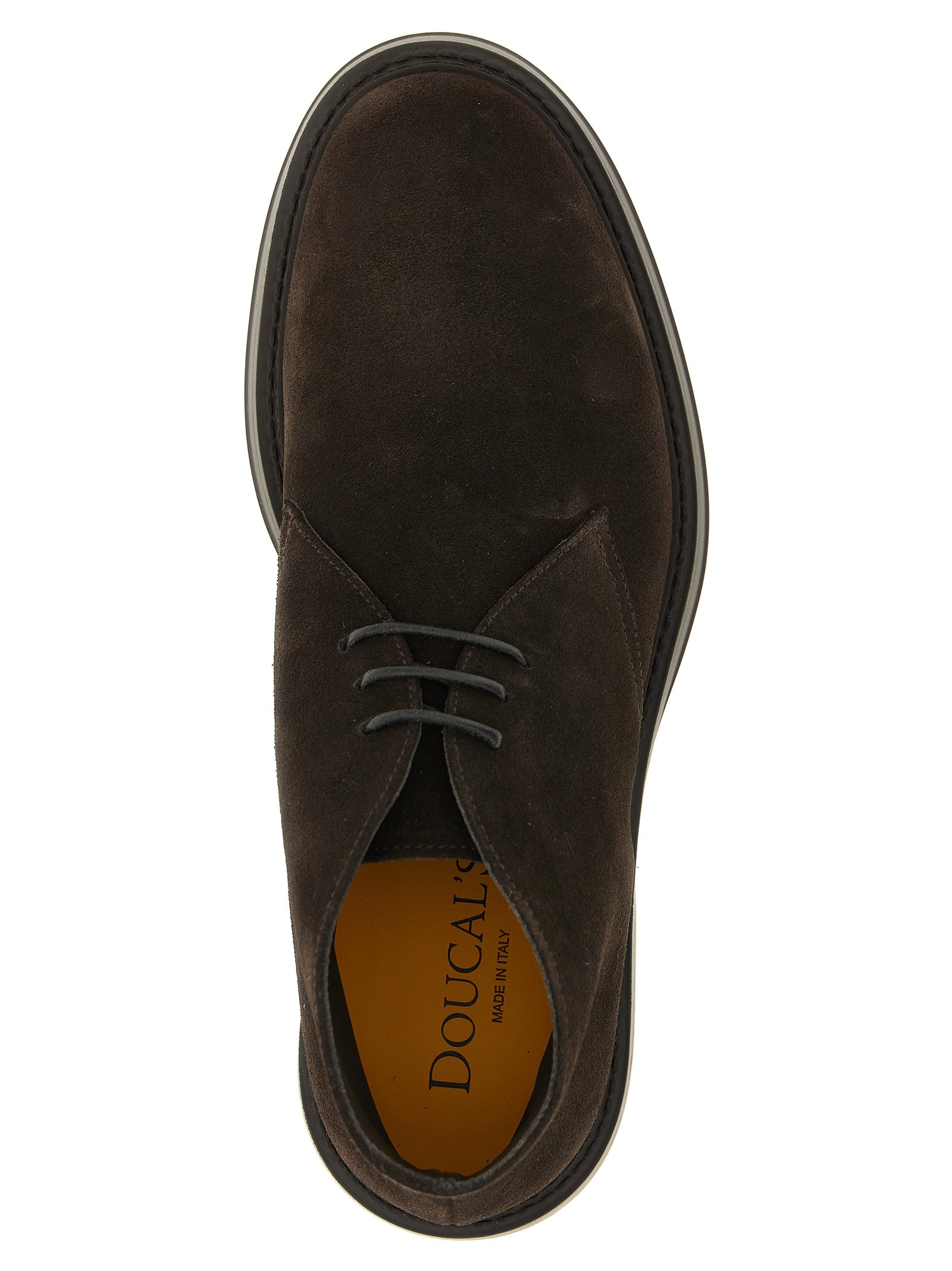 Doucal's Brown Lamb Leather Ankle Men's Boots