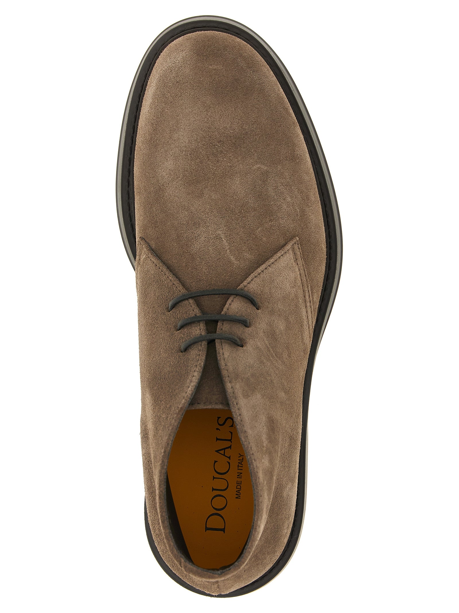 Doucal's Brown Lamb Leather Ankle Men's Boots