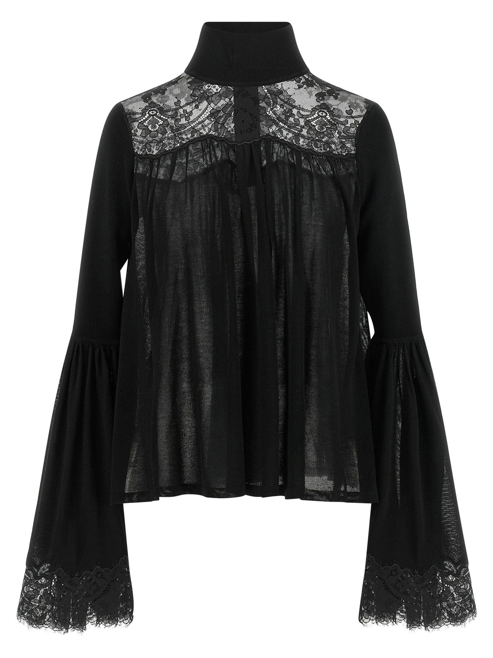 Zimmermann Black Lyocell Women's Blouse