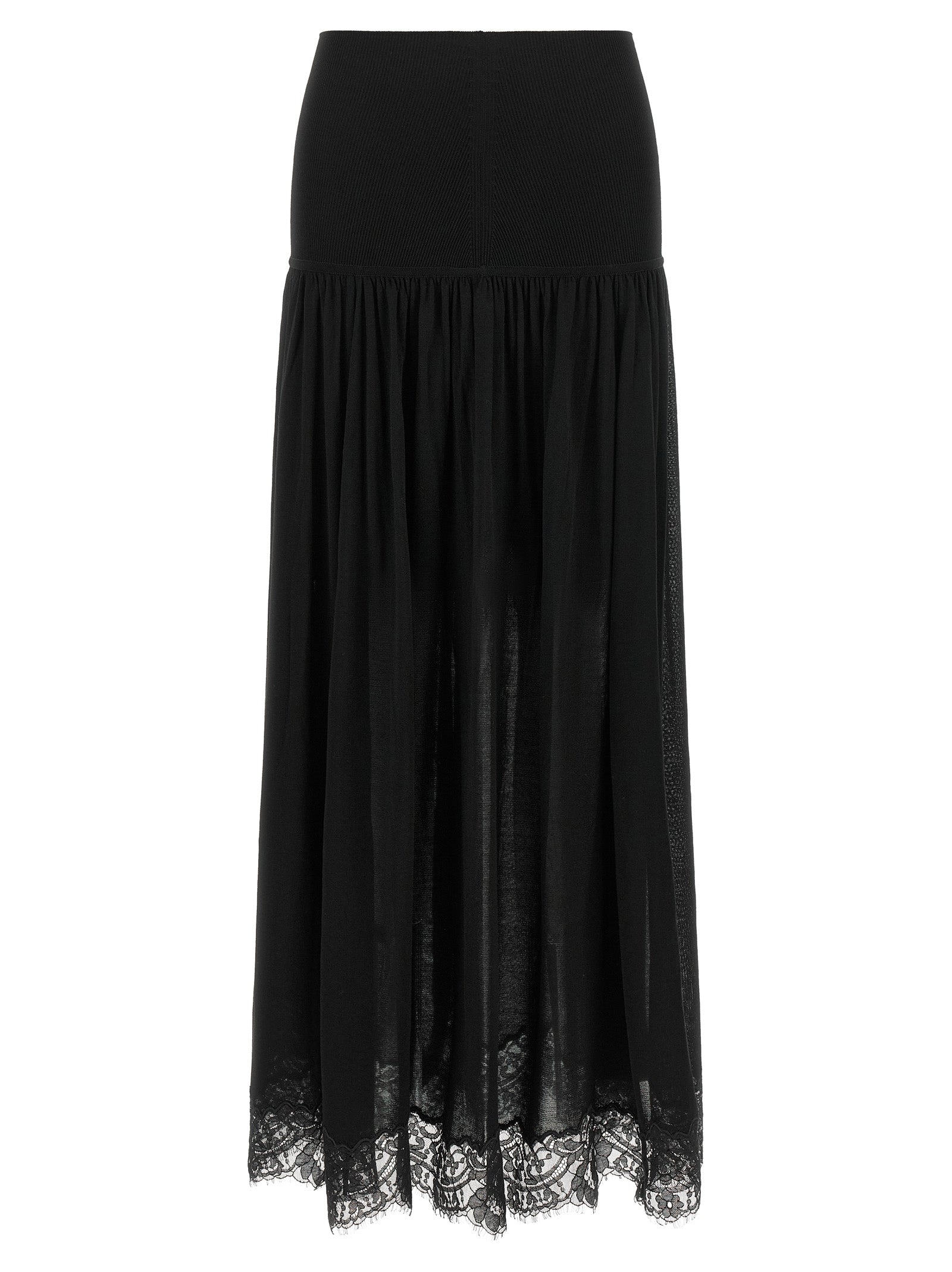 Zimmermann Black Lyocell Mini Women's Skirt