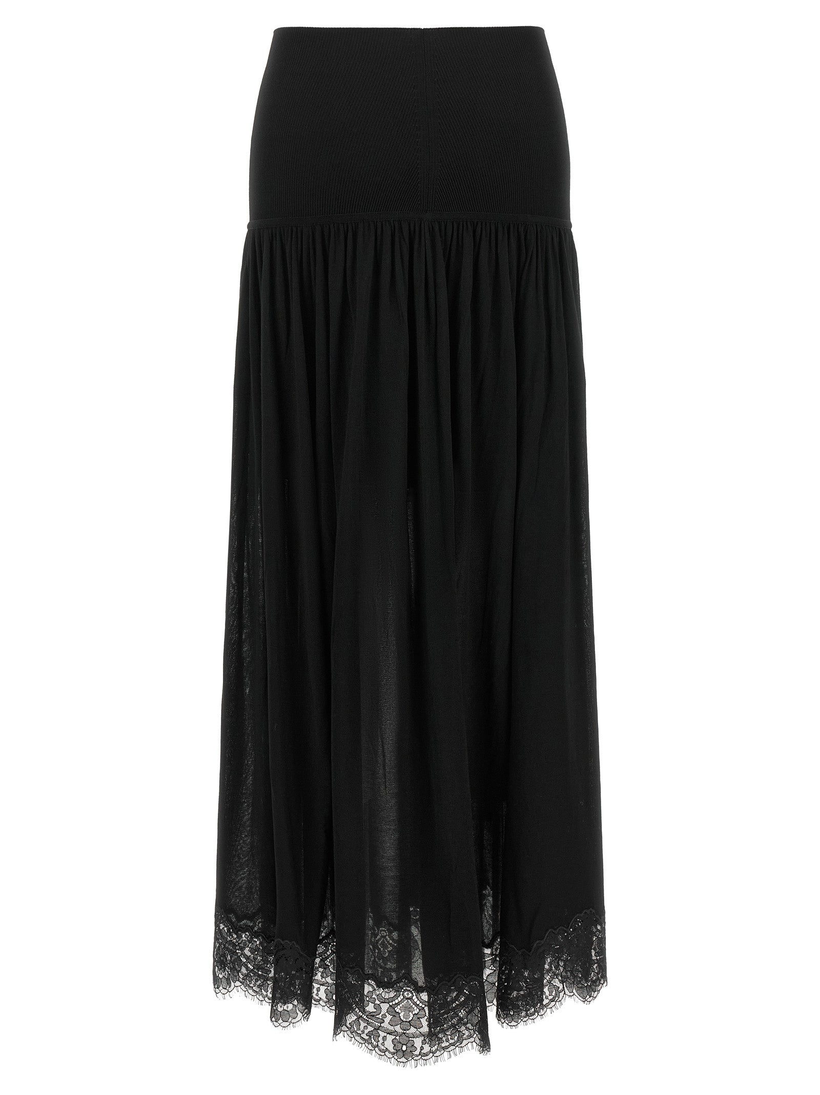 Zimmermann Black Lyocell Mini Women's Skirt