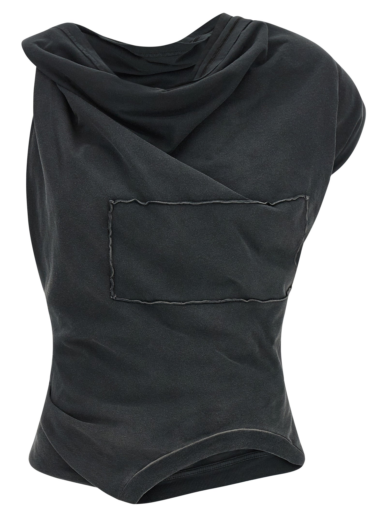 Maison Margiela Gray Cotton Women's Blouse
