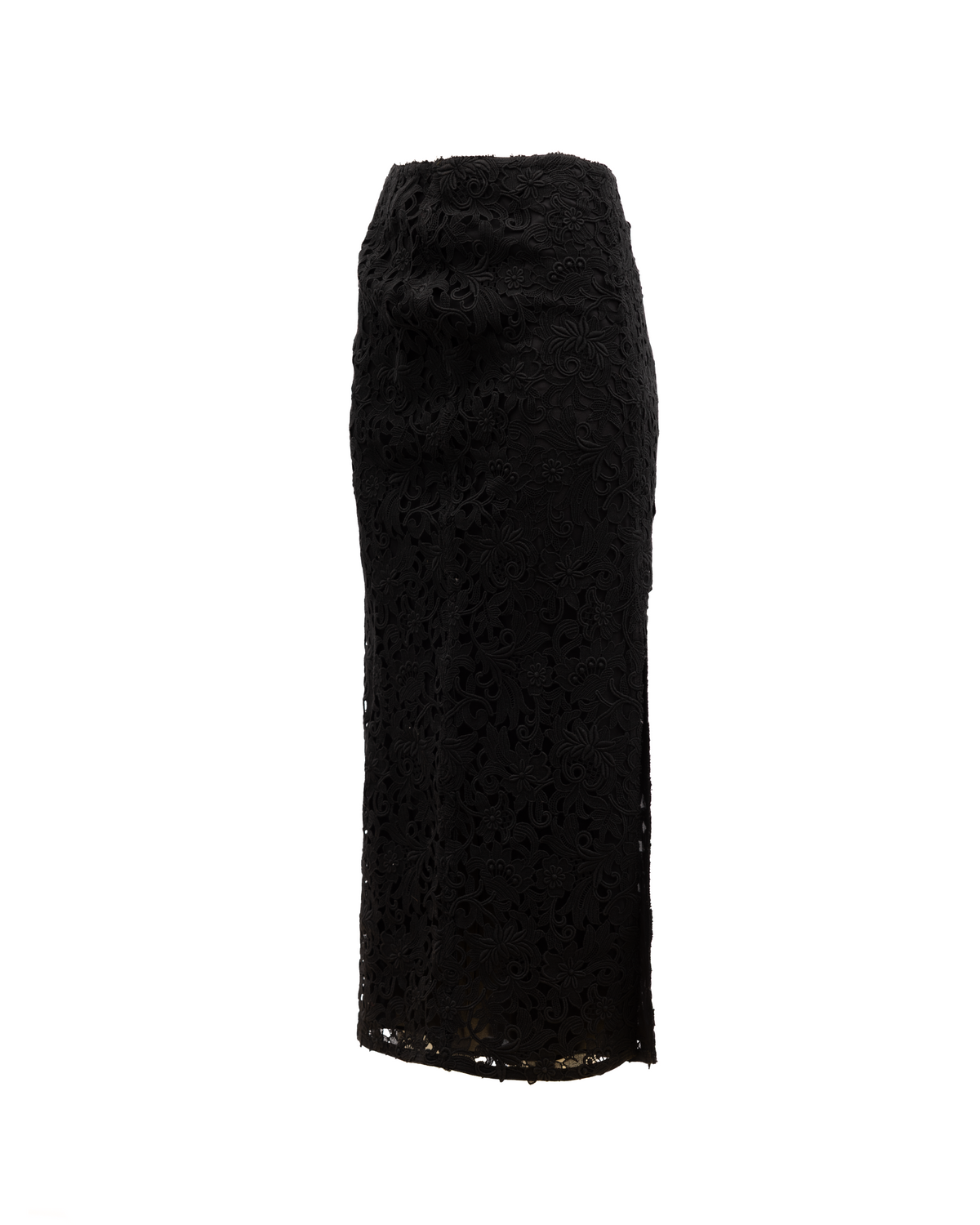 Valentino Garavani Women Midi Skirt with Floral Women's Lace