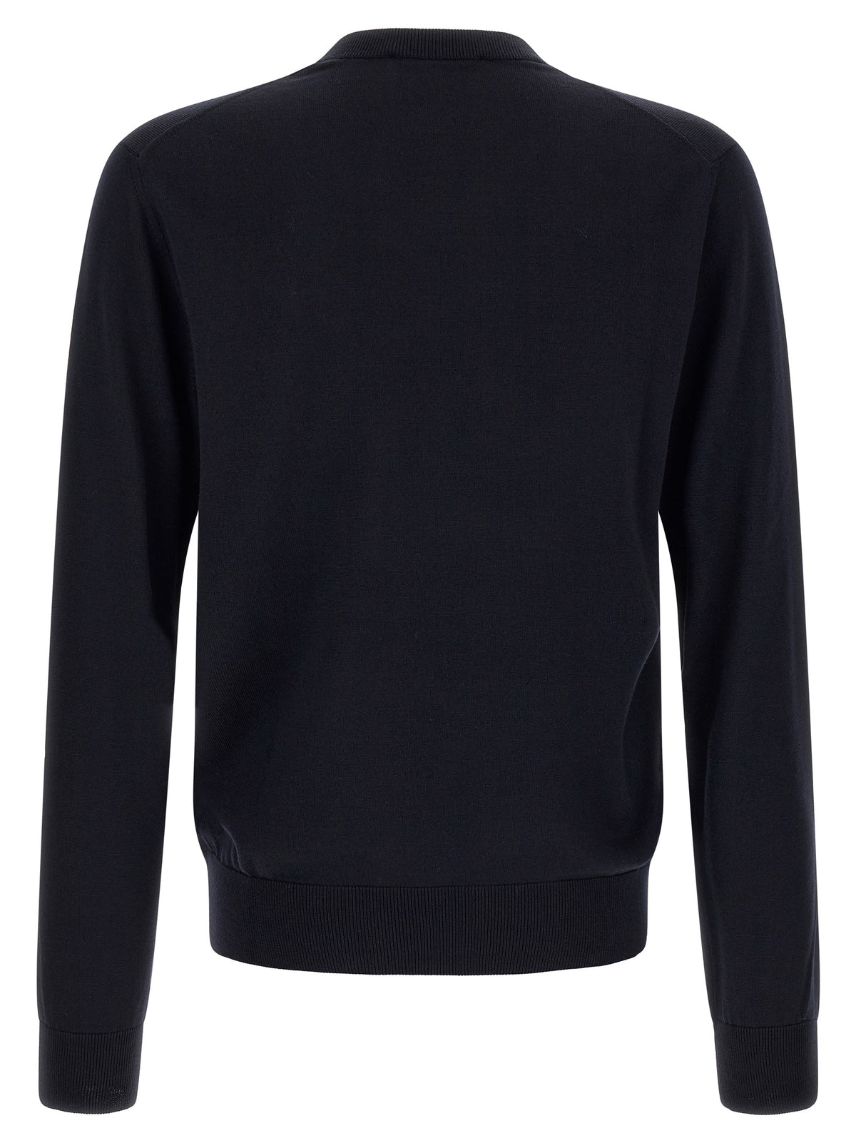 Dolce & Gabbana Blue Virgin Wool Men's Cardigan