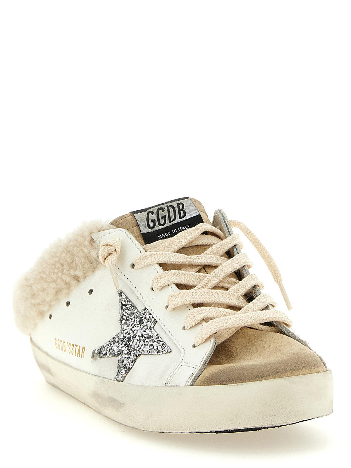 Golden Goose White Leather Chunky Women's Sneakers
