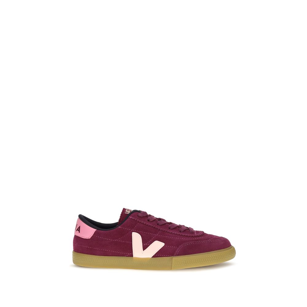 Veja Purple Suede Leather Women's Sneakers