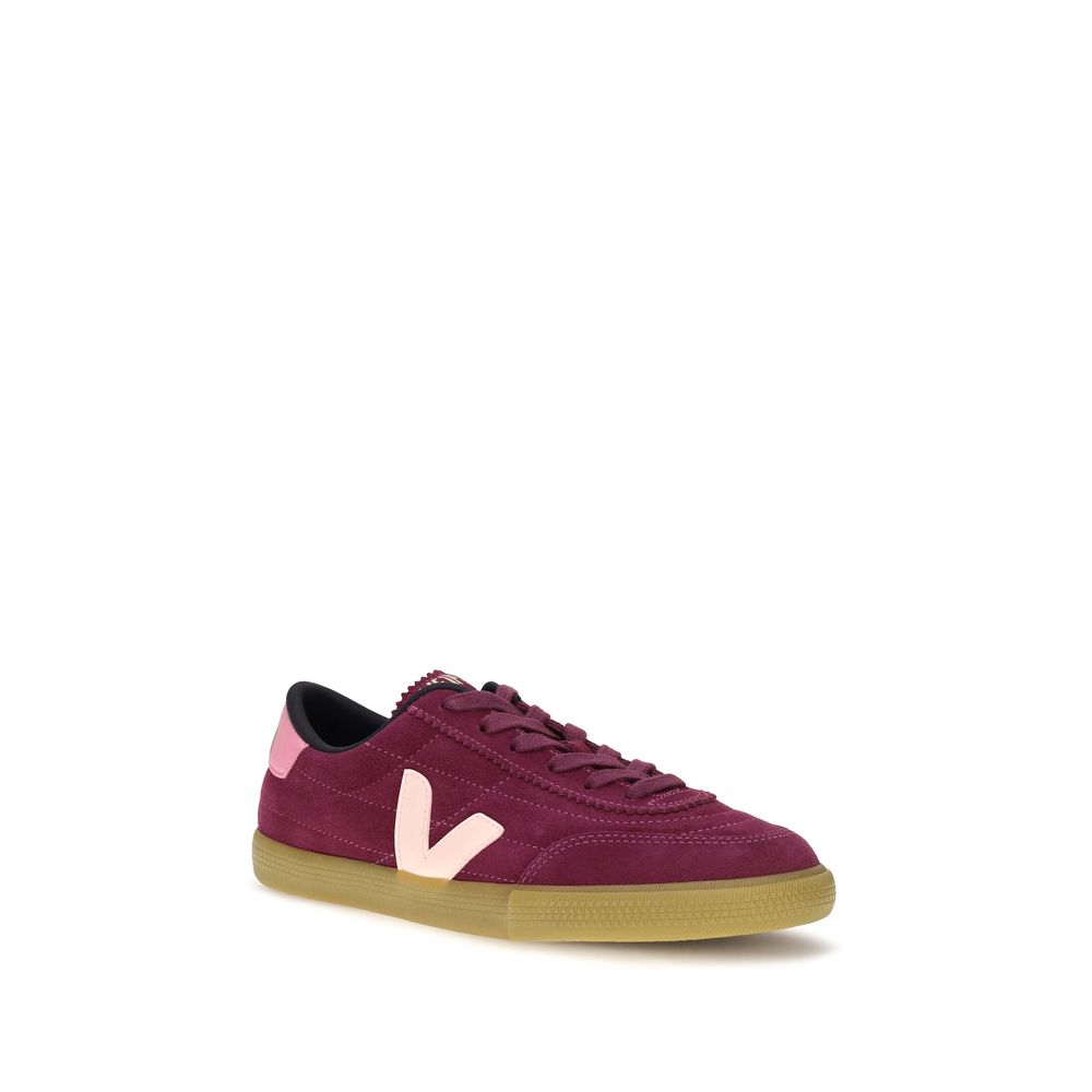 Veja Purple Suede Leather Women's Sneakers