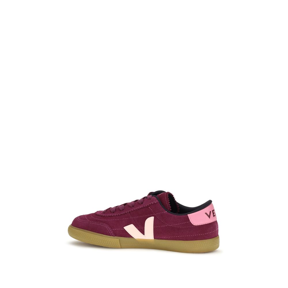 Veja Purple Suede Leather Women's Sneakers