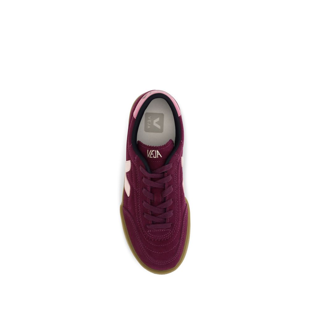 Veja Purple Suede Leather Women's Sneakers